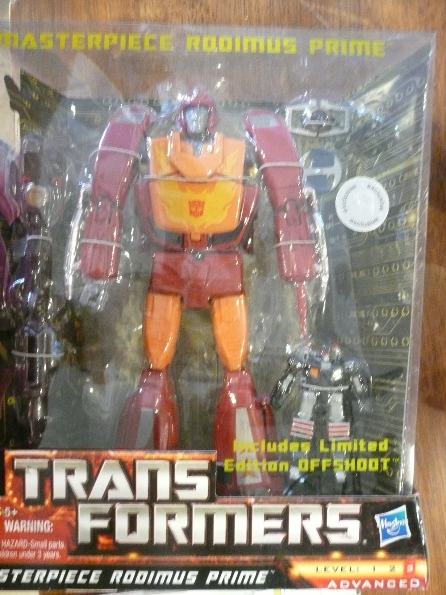 Transformers Universe SDCC 2011 San DIego ComicCon Exclusive Deluxe Figure Masterpiece Rodimus Prime