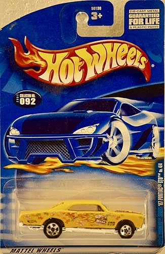 Hot Wheels 2001 Hippie Mobiles Series (#4 of 4) '67 Pontiac GTO Collector Car #092