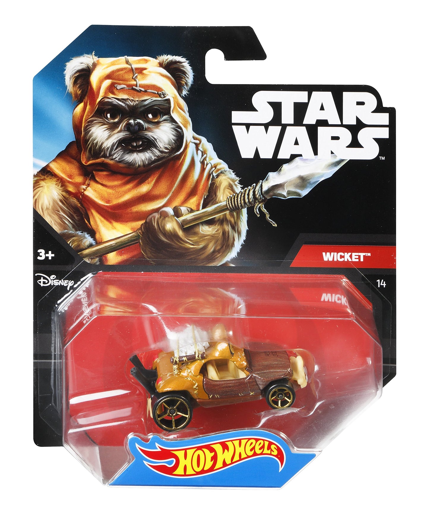 Hot Wheels Star Wars Wicket Character Car