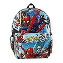 Spider-Man Deluxe Oversize Print Large 16" Backpack with Laptop Compartment - A17704