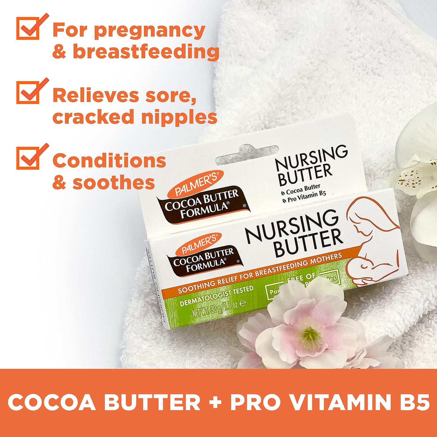 Palmer's Cocoa Butter Formula Nursing Butter, 1.1 Ounce Beauty & Personal Care Palmer's