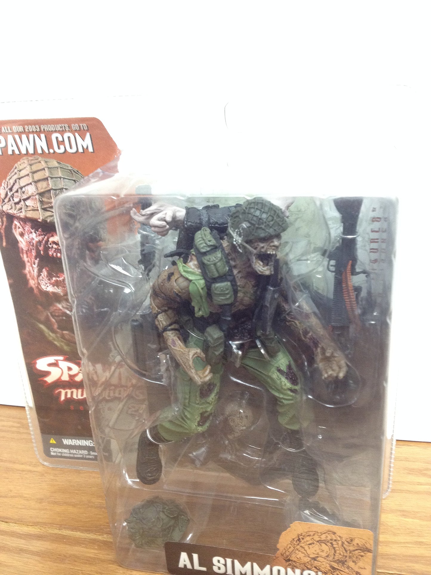 McFarlane Toys Spawn Mutations Series 23 Action Figure Al Simmons