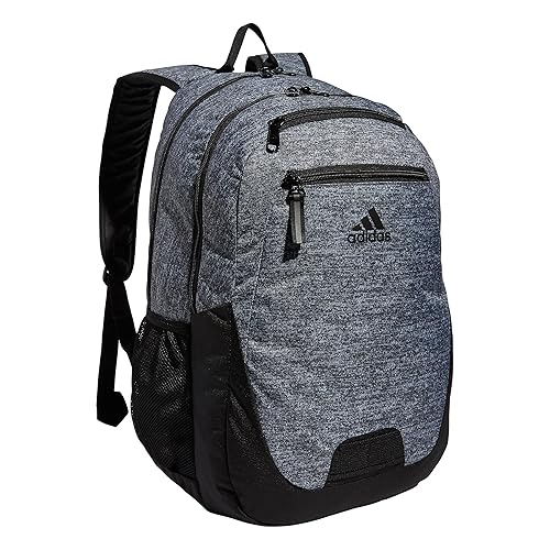 adidas Unisex Foundation Backpack for Laptop, Large Durable Athletic Gym Bag