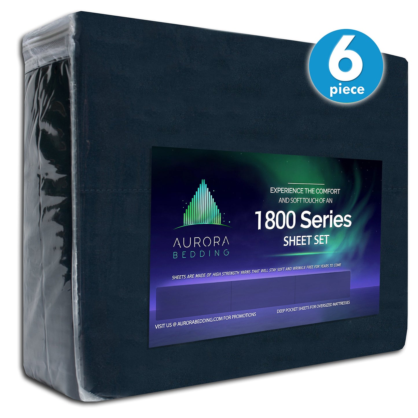 Aurora Bedding # 1 1800 Series 4 Piece Bed Sheet Set with Deep Pocket-Luxury, Soft, Comfort, Hypoallergenic-Same Price with 1 Extra Pillowcase-Twin,