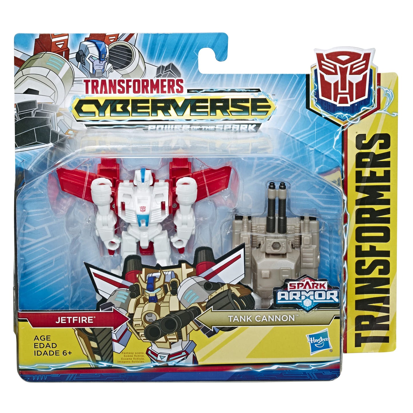 Transformers Tra Cyberverse Spark Armor JETFIRE, Brown/A