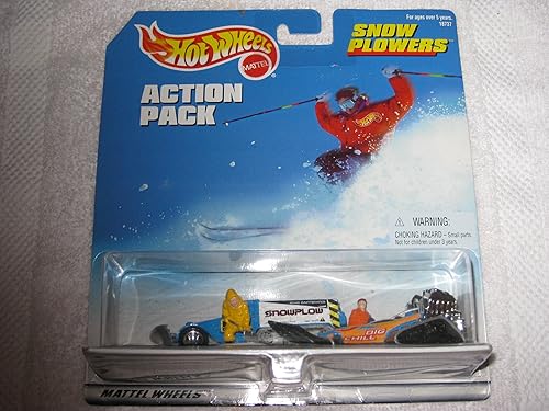 Hot Wheels 1998 Action Pack Snow Plowers