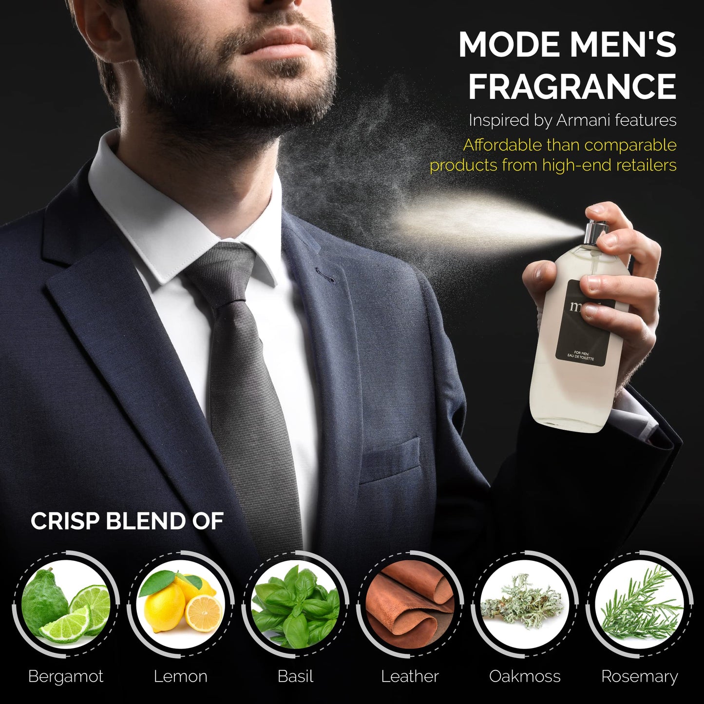 American Collection Cologne for Men - INSPIRED by A WORLD RENOWNED MEN’S PERFUME - Juniper, Pine, Tobacco, Oakmoss - Bold, Masculine, Earthy
