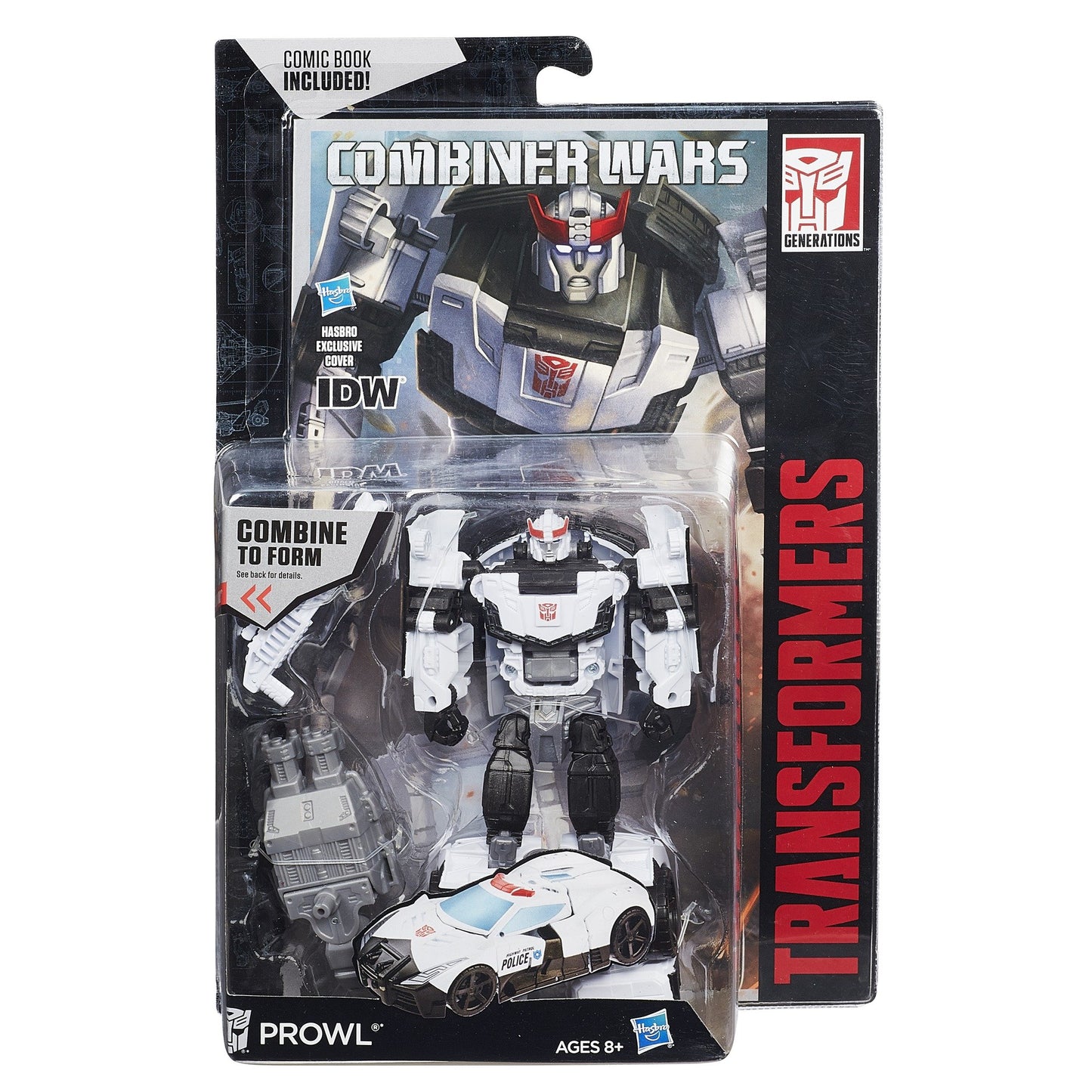 Transformers Generations Combiner Wars Deluxe Class Prowl Figure