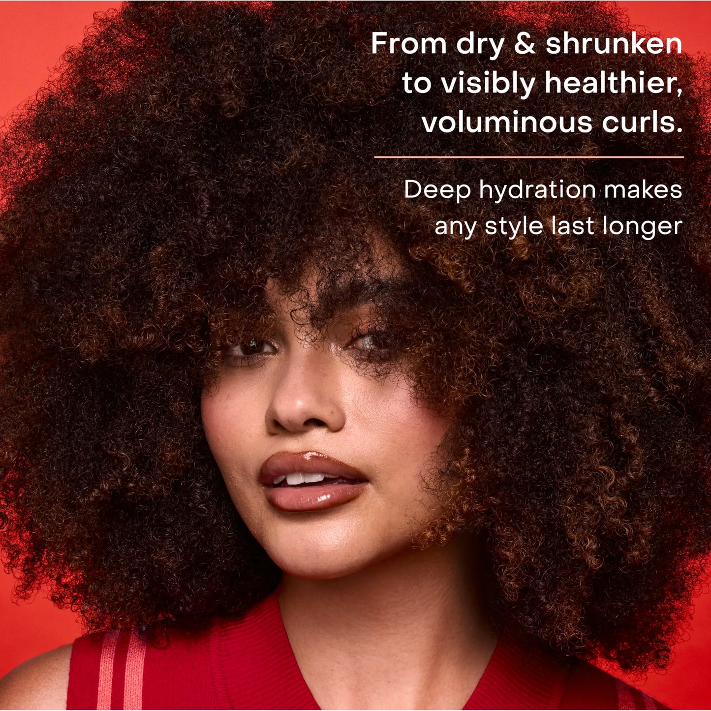 SheaMoisture Curl Stretch Multi-tasking Volume Cream Kalahari Melon Oil and a Tropical Vacation Scent With Hydrating Hyaluronic Serum, Defines Type 4
