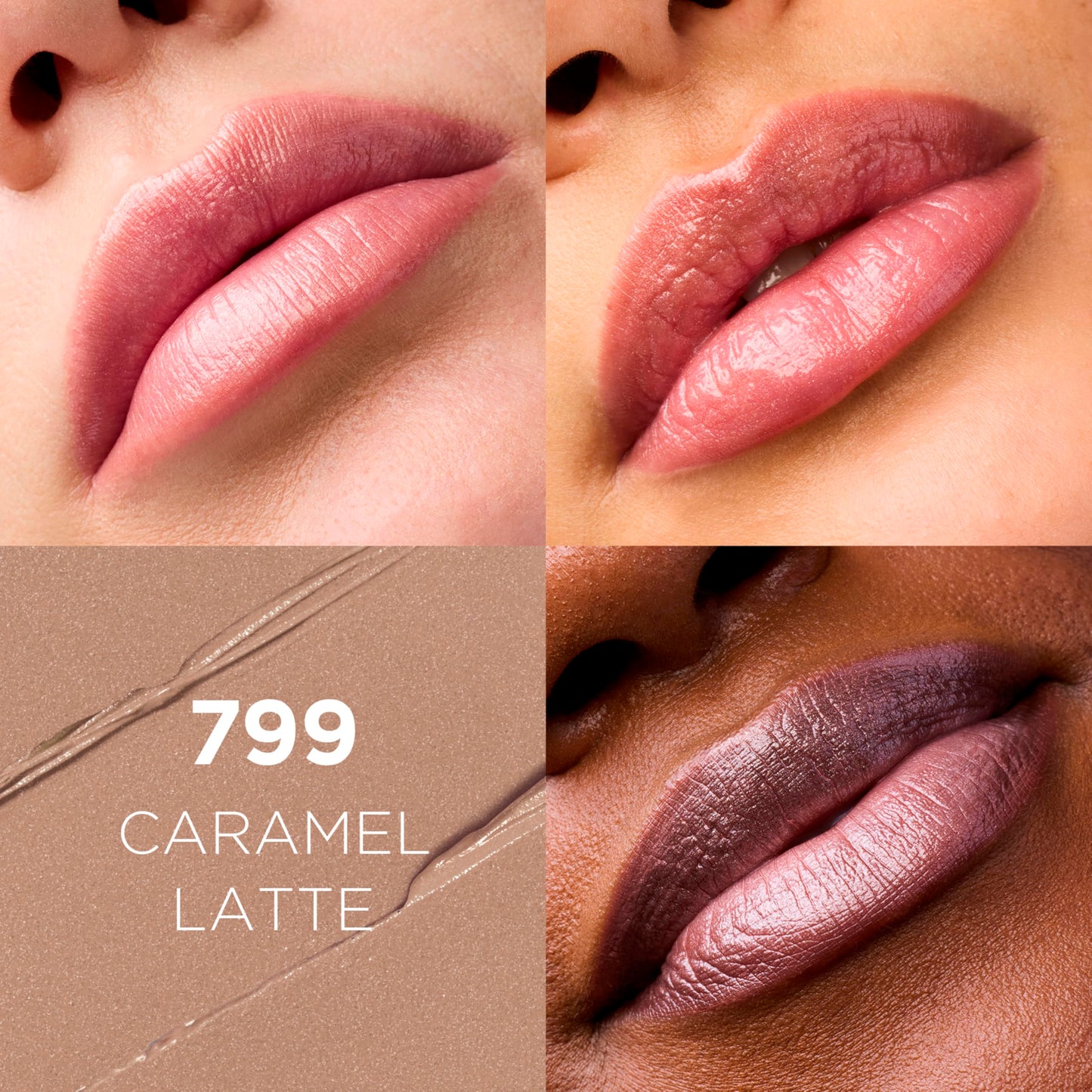 L'Oréal Paris Colour Riche Lipstick, Caramel Latte, 0.13 oz.