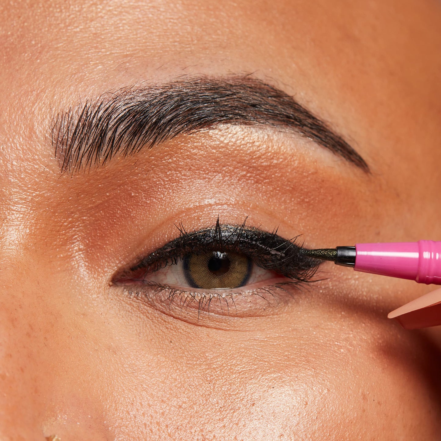 NYX PROFESSIONAL MAKEUP Jumbo Lash! 2-In-1 Eyeliner & Lash Adhesive - Baddest Black