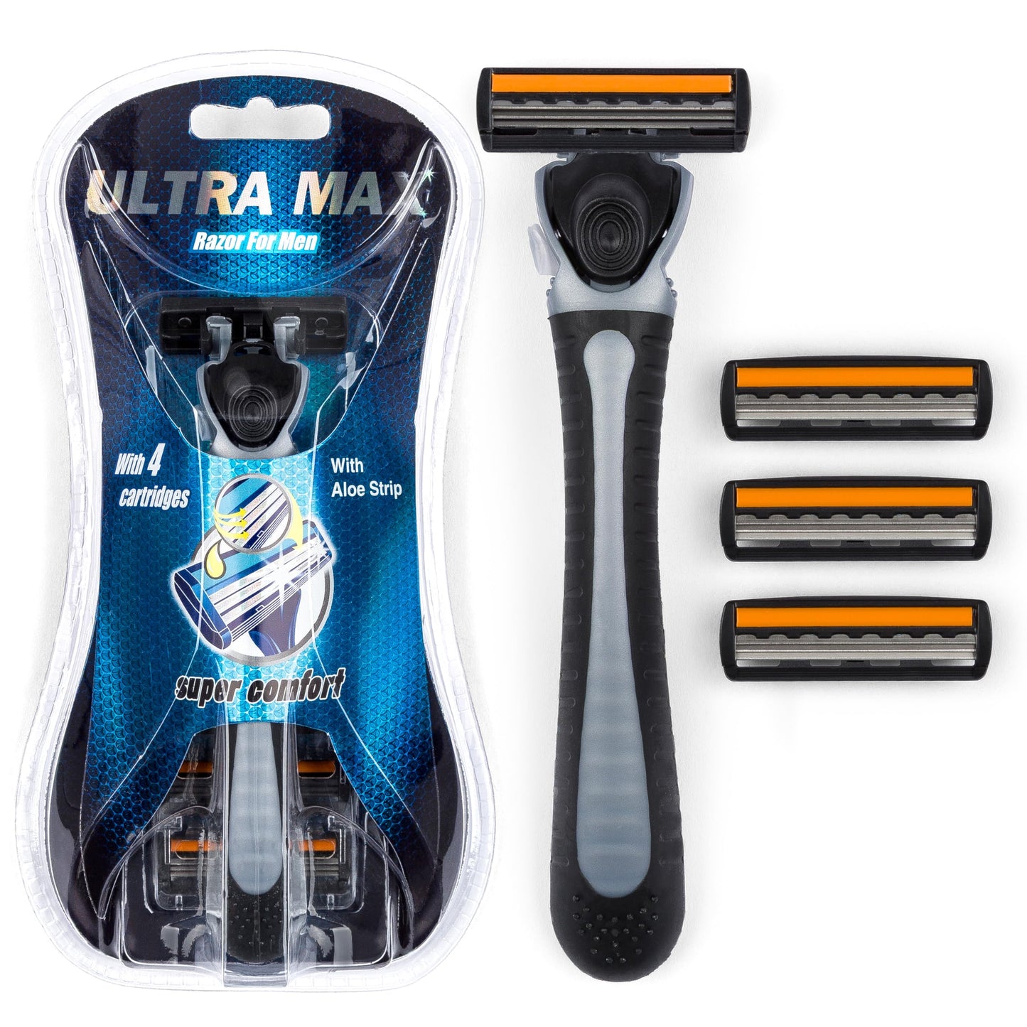 Wholesale Ultra Max Razor W-4 Cartriges For Men Beauty and Personal Care Ultra MAX
