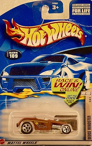 Hot Rod Magazine Series #3 Deuce Roadster #2002-109 Collectible Collector Car Mattel Hot Wheels