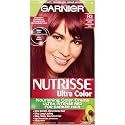 Garnier Nutrisse Ultra Color Nourishing Permanent Hair Color Cream, R3 Light Intense Auburn (1 Kit) Red Hair Dye (Packaging May Vary)