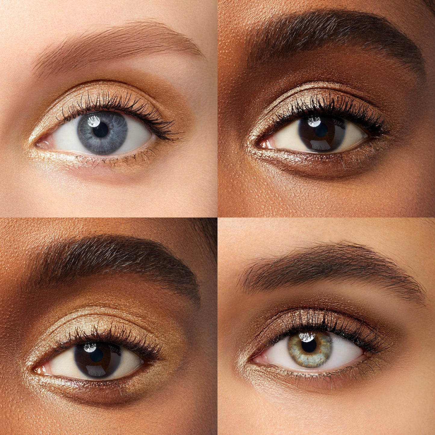 Julep Eyeshadow 101 Crème-to-Powder Waterproof Eyeshadow Stick Duo - Long-Lasting, Crease-Proof, Easy Apply with Built-in Smudger - Bronze Shimmer