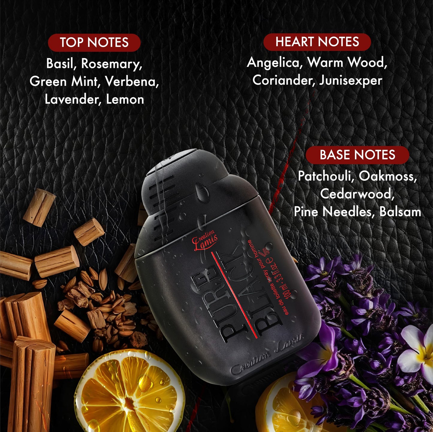 CREATION LAMIS Pure Black 3.3 OZ.