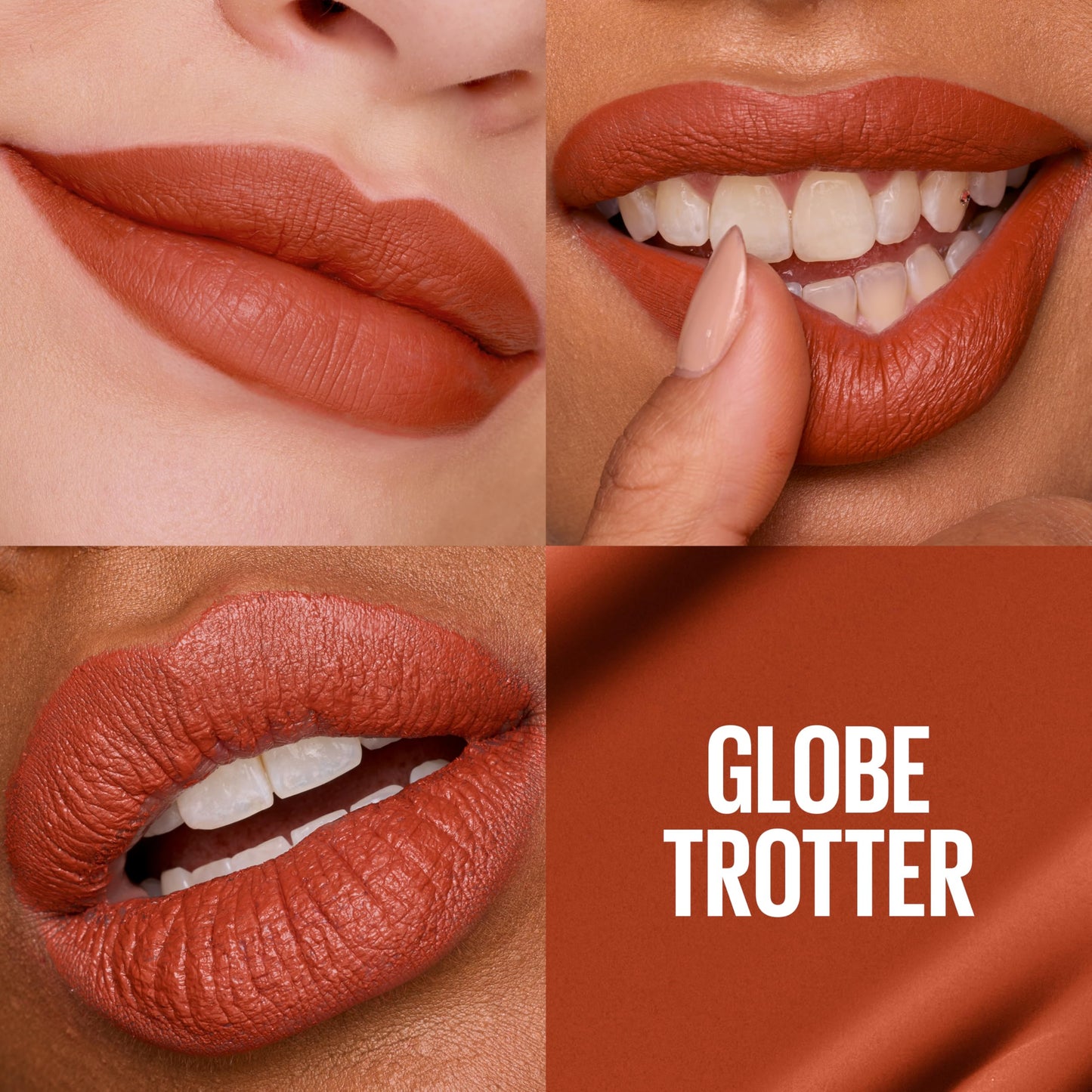 Maybelline Super Stay Matte Ink Liquid Lipstick Makeup, Long Lasting High Impact Color, Up to 16H Wear, Globetrotter, Brown Beige, 1 Count, Packaging