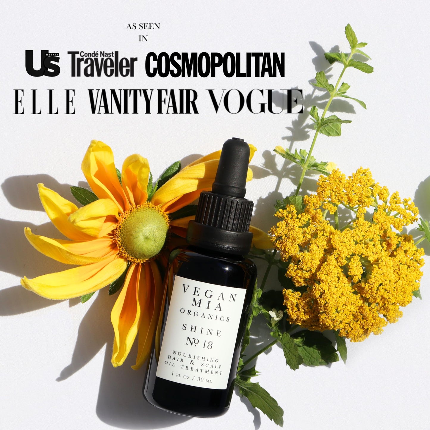 Vegan Mia USDA Organic Rosemary Oil for Hair Growth with Castor Oil & More - Scalp Oil Treatment & Intense Nourishment to Get Healthier, Thicker