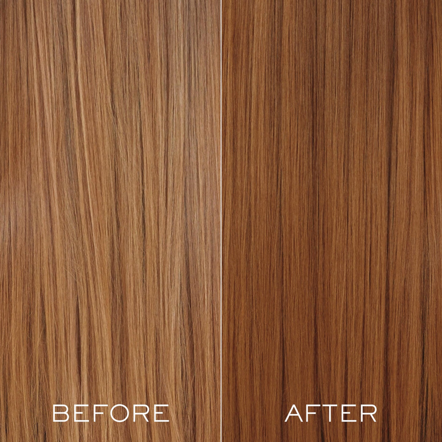 Kristin Ess Hair Copper + Auburn Hair Gloss Semi Permanent Hair Dye - Copper Penny - Shine Boosting Red, Auburn + Strawberry Blonde Color - Deep