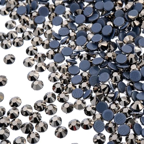 Crystal Lane DIY Flat Back Hotfix Rhinestones, ss12 (3mm), Hematite 1440pcs Beauty & Personal Care Crystal Lane Diy