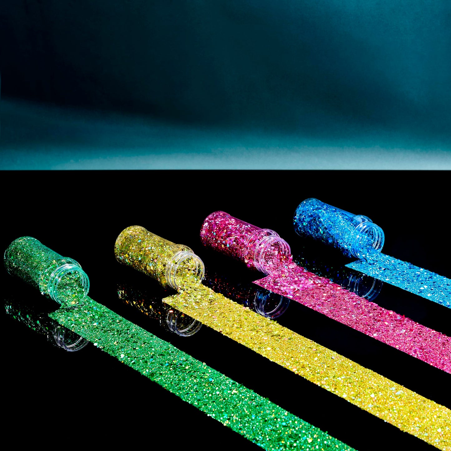Makerflo Holographic Chunky Mix Glitter Variety Set. Iridescent Glitter for Resin Arts and Crafts, DIY Tumblers, Body Nail, Glitter for Any Crafts