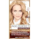 L'Oreal Paris Excellence Age Perfect Layered Tone Flattering Color, 8N Medium Natural Blonde Set (Packaging May Vary)