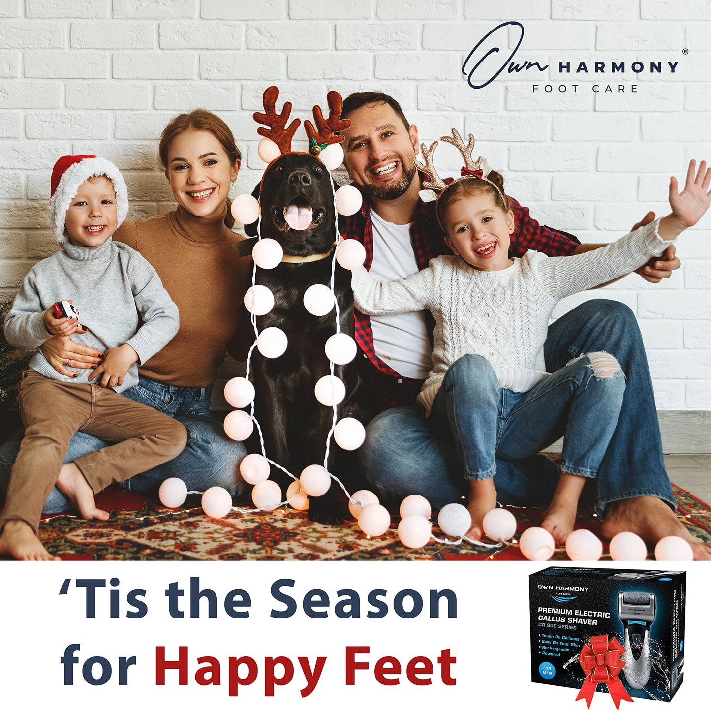 Electric Callus Remover: Rechargeable Electronic Foot File CR900 by Own Harmony(Tested Most Powerful) Best Pedicure Tools w 3 Rollers Professional