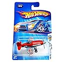 Hot Wheels 2004 First Editions Madd Propz (Airplane) 76/100, Red