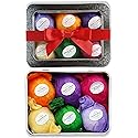 Bath Bomb Gift Set USA - 6 Vegan Essential Oil Natural Fun Fizzies Spa Kit. Organic Shea/Cocoa Soothe Dry Skin. Luxury Gift for Valentine, Women…