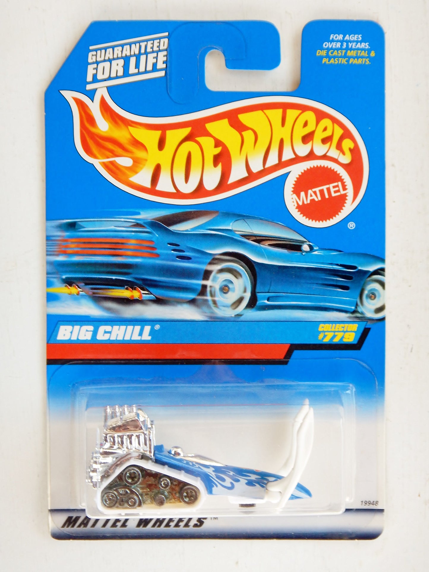Hot Wheels 1998 #779 Mattel Wheels BIG CHILL 1:64 Scale