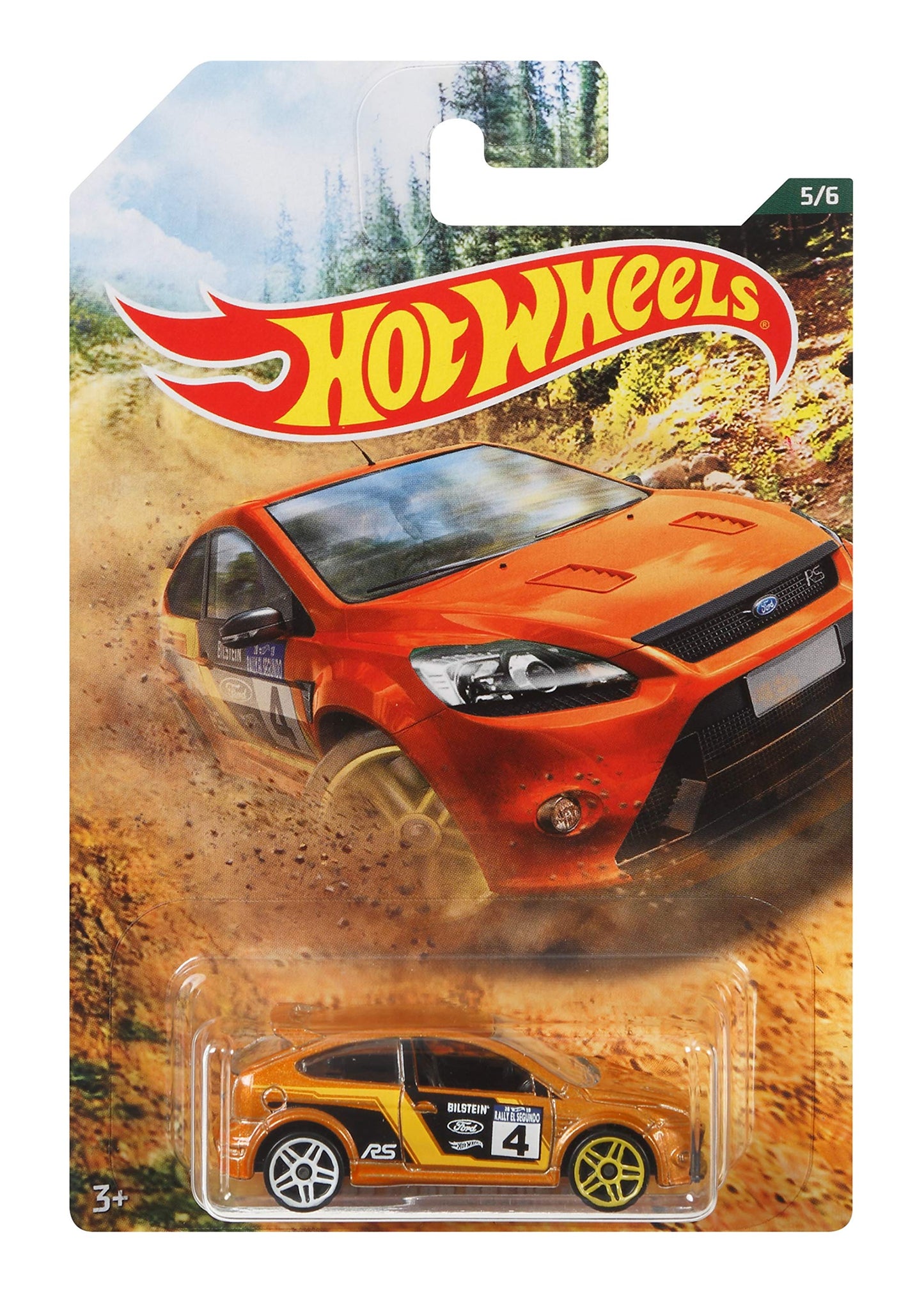 2019 Hot Wheels - Walmart Exclusive Edition - '09 Ford Focus RS - Bronze - # 5 of 6 in Series