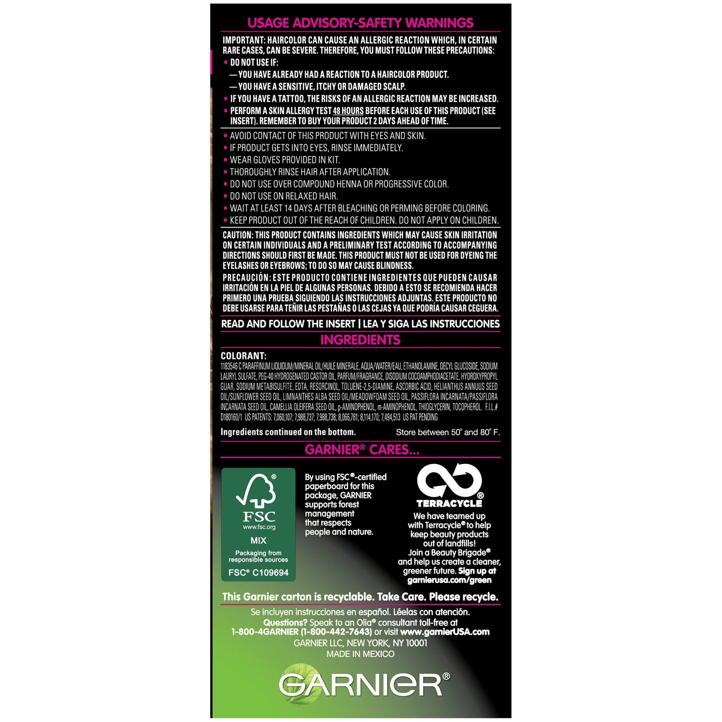 Garnier Olia Ammonia-Free Brilliant Color Oil-Rich Permanent Hair Color, 8.0 Medium Blonde (1 Kit) Blonde Hair Dye (Packaging May Vary)