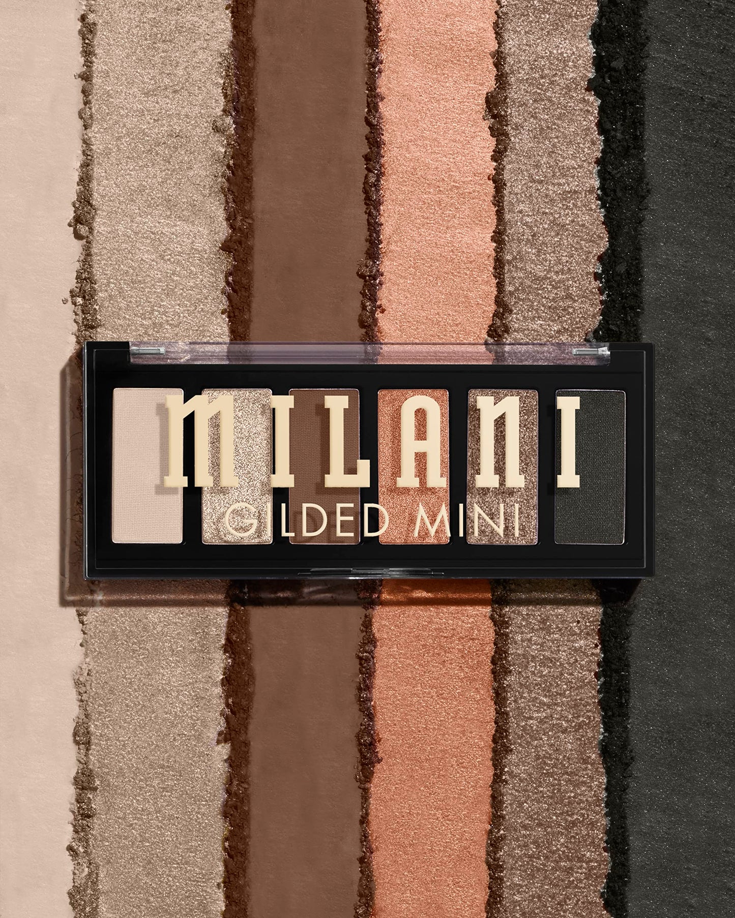 Milani Gilded Mini Eyeshadow Palette with 6 Matte & Shimmer Hues - Call Me Old-Fashioned