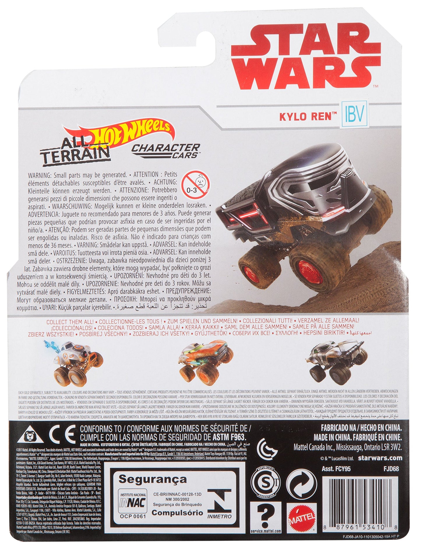 Hot Wheels Star Wars Kylo Ren Vehicle