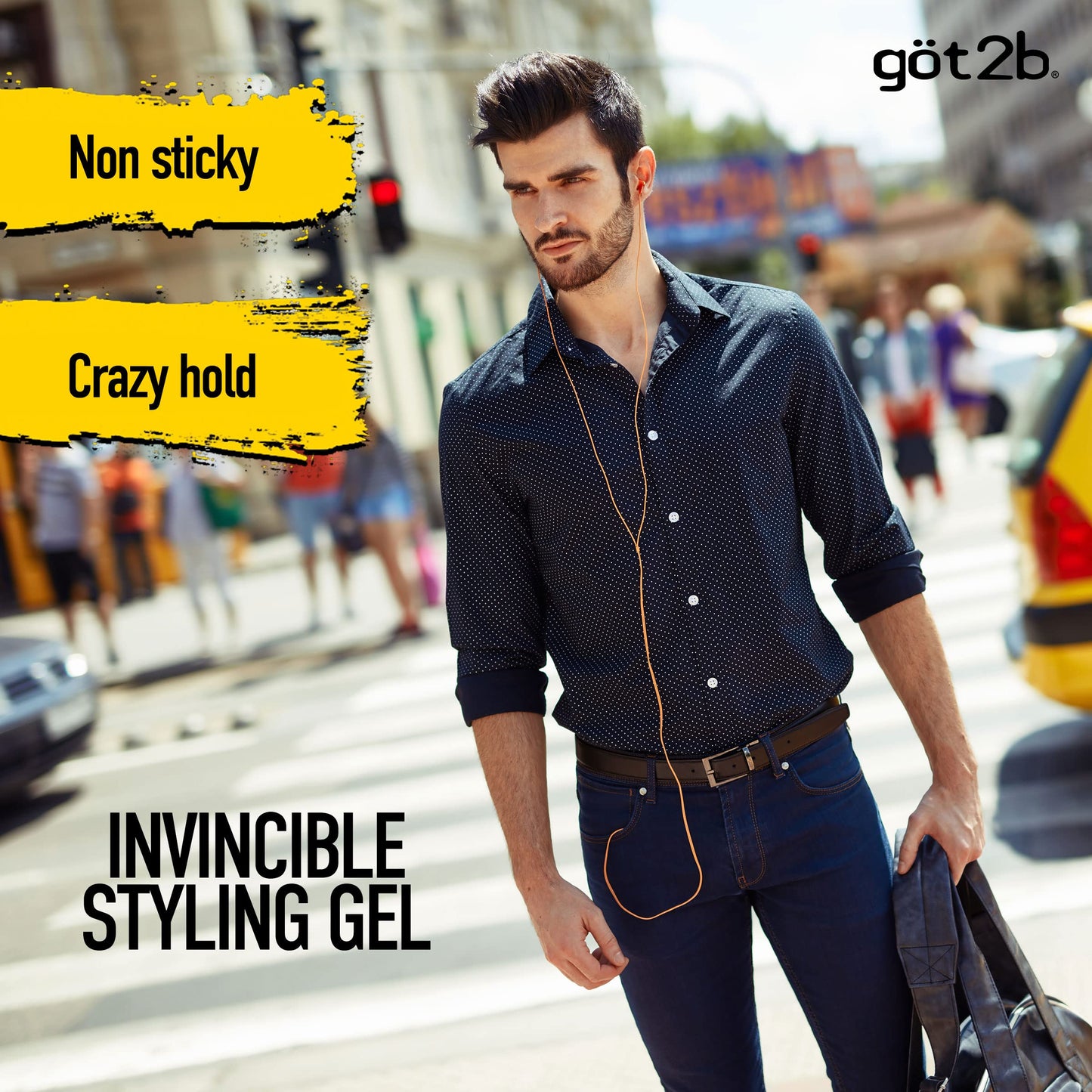 got2b Ultra Glued Invincible Styling Gel 6 oz