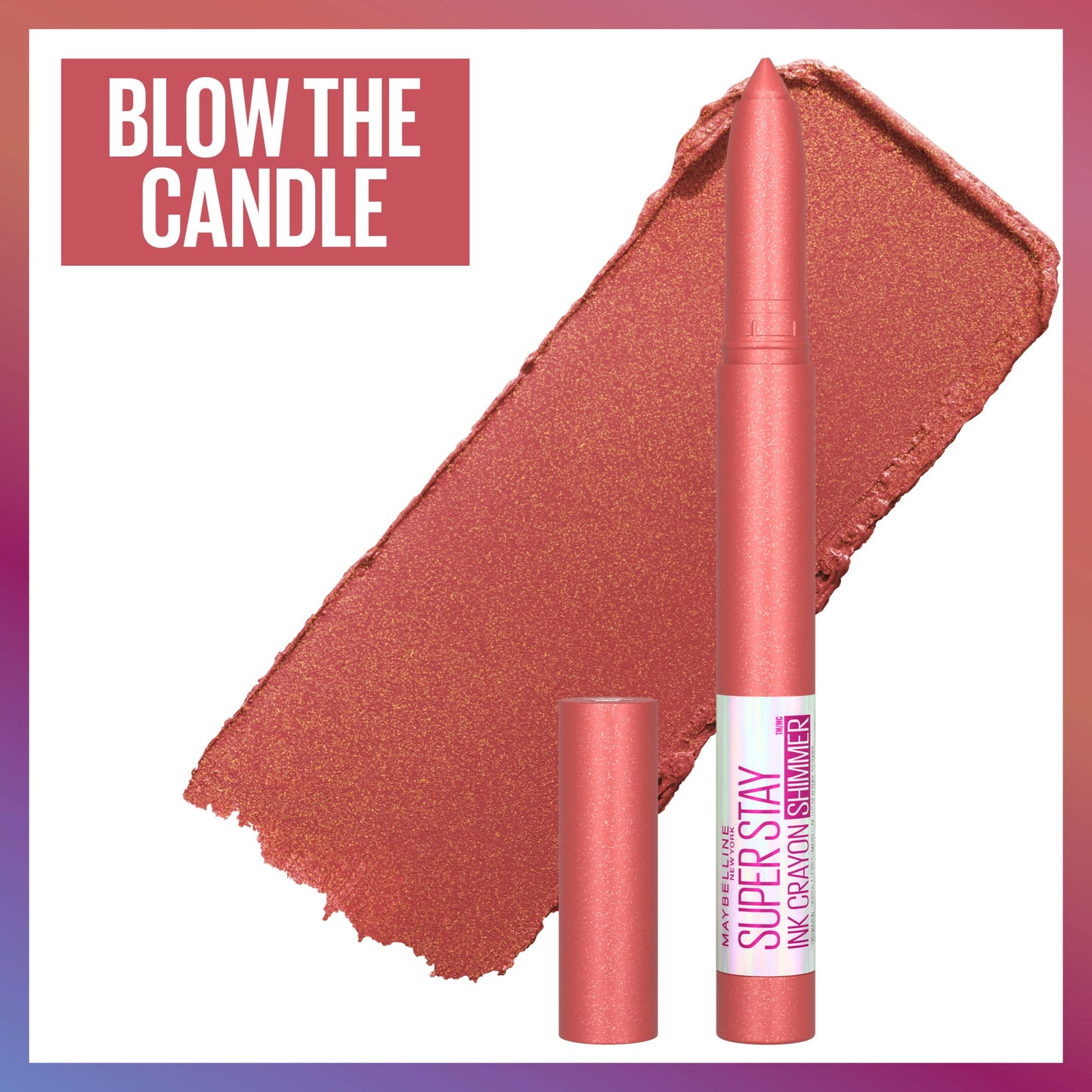 MAYBELLINE New York Super Stay Ink Crayon Matte Longwear Lipstick Makeup, Long Lasting Matte Lipstick with Built-In Sharpener, Limited Edition