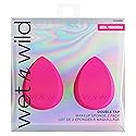wet n wild Double Tap Makeup Sponge Set, Foundation Blending Beauty Sponge Flawless for Liquid, Cream, and Powder Dry and Wet Blender Make Up Use