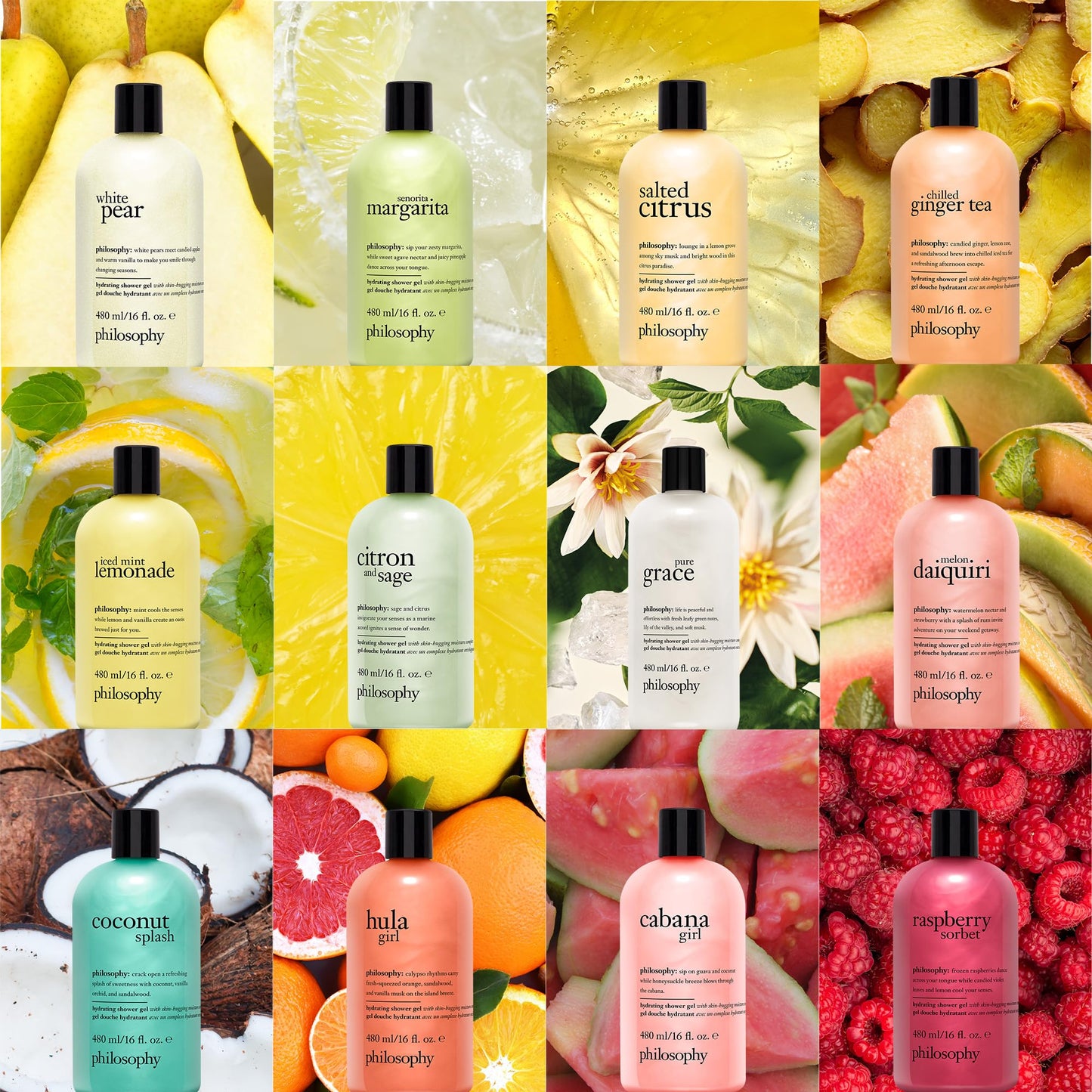 philosophy white pear shower gel 16 fl oz Beauty and Personal Care philosophy