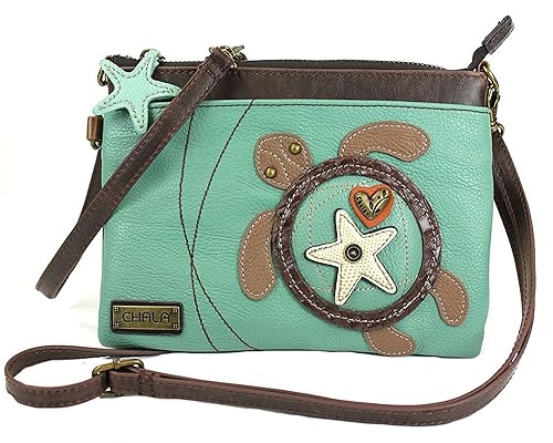 Chala Sea Turtle Mini Crossbody Handbag