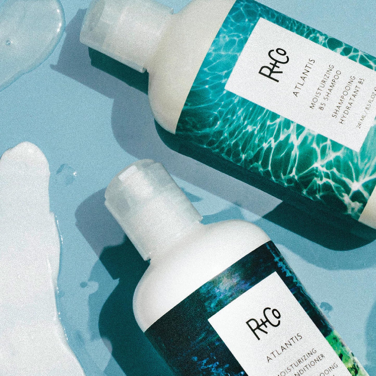 R+Co Television Perfect Hair Shampoo and Conditioner Travel Set - Smooths, Adds Shine & Volume - All-in-One Care for Shine, Body & Strength