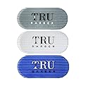 TRU BARBER Hair Grippers Bundle Pack 6 pcs for Men and Women, Salon and Barber, Hair Clips for Styling, Hair holder Grips (Blue,Grey,White)