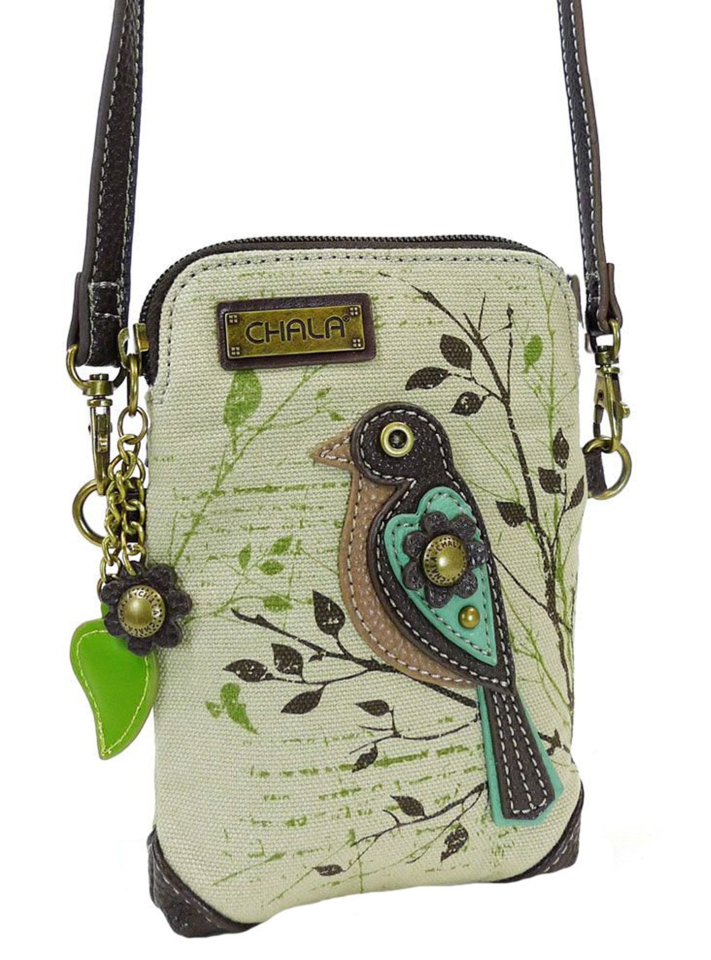 Chala Safari Bird Cellphone Crossbody Handbag - Bird Lover