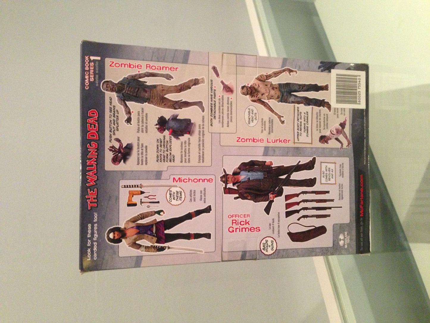 Walking Dead Comic Series 1: Officer Rick Grimes & Michonne Previews Exclusive 2-Pack