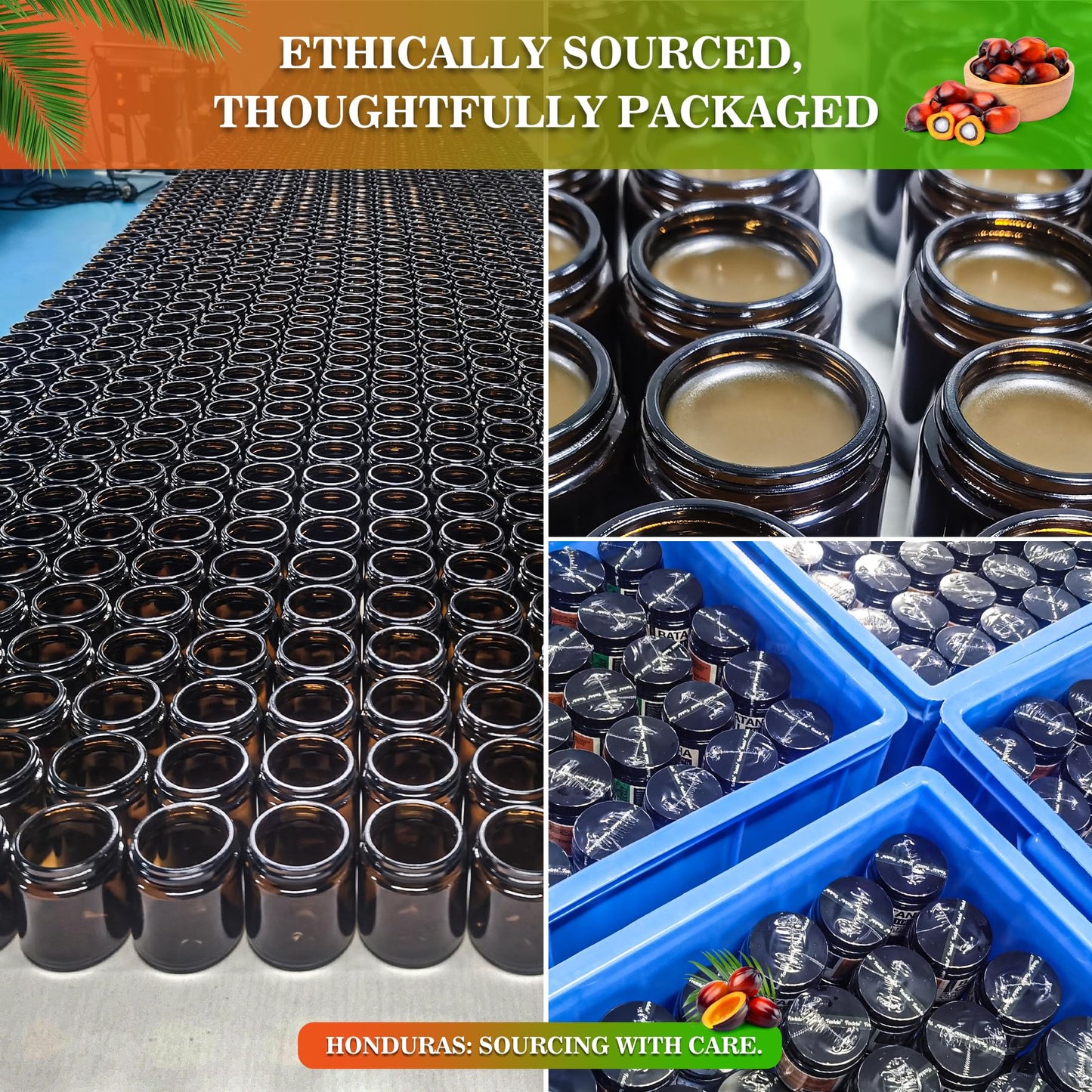 Organic Batana Oil for Hair Growth, 100% Pure Batana from Honduras, Hair Treatment Oil for Thick and Strong Hair, 4 fl oz