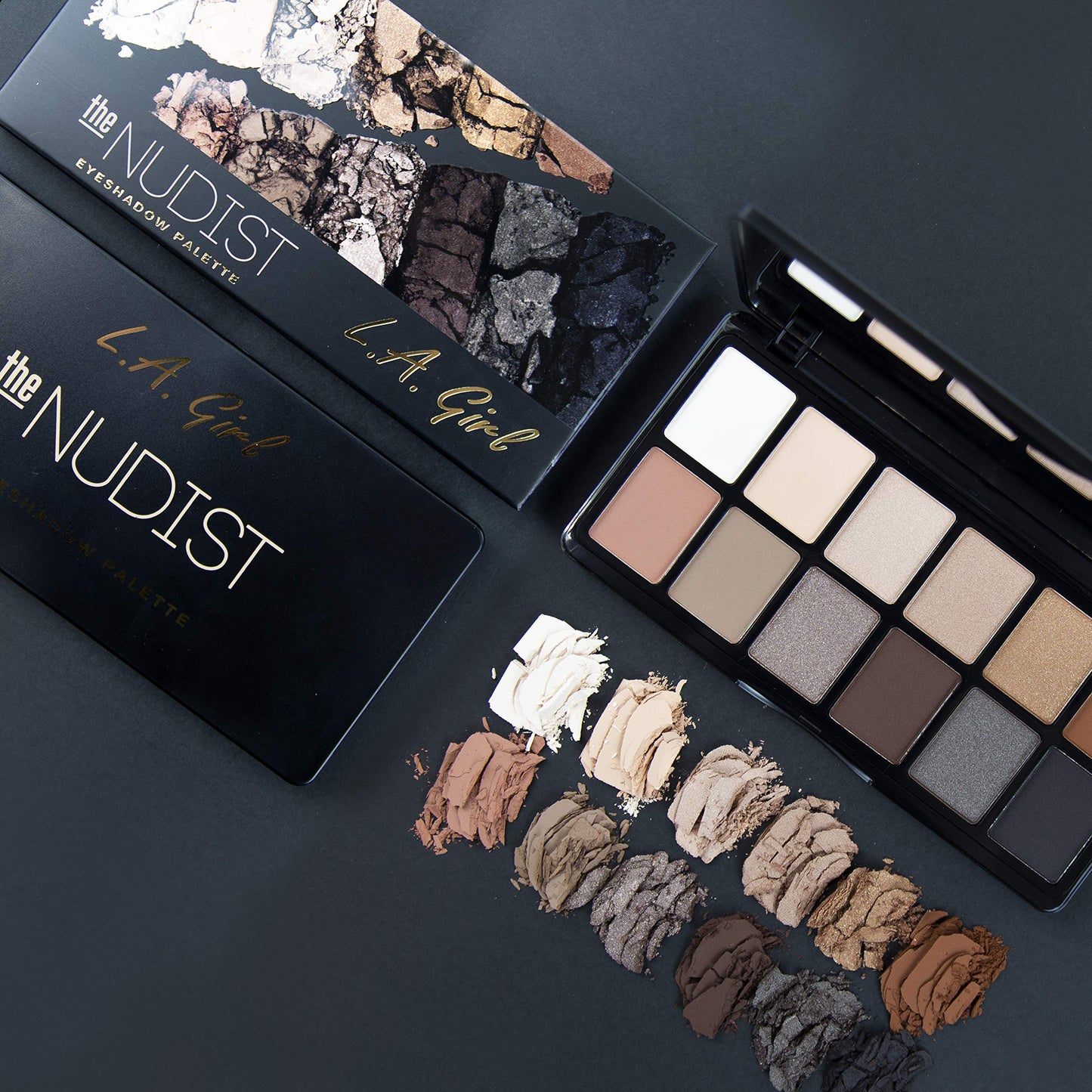 L.A. Girl Fanatic Eyeshadow Palette, The Nudist GES418