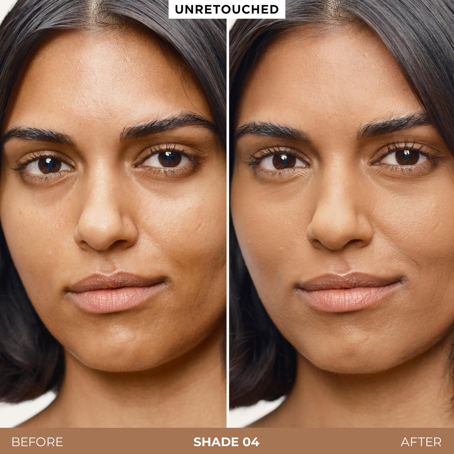 Laura Mercier Tinted Blur Balm, Balm-to-Powder Blurring Skin Tint, Natural Matte Soft-Focus Finish, Buildable Coverage, Peptide-Infused, Shade 04