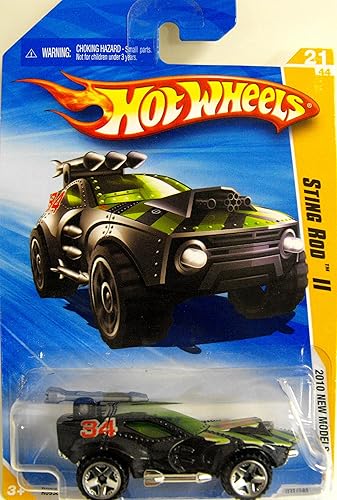 Hot Wheels Cars 2010 - Black Sting Rod II