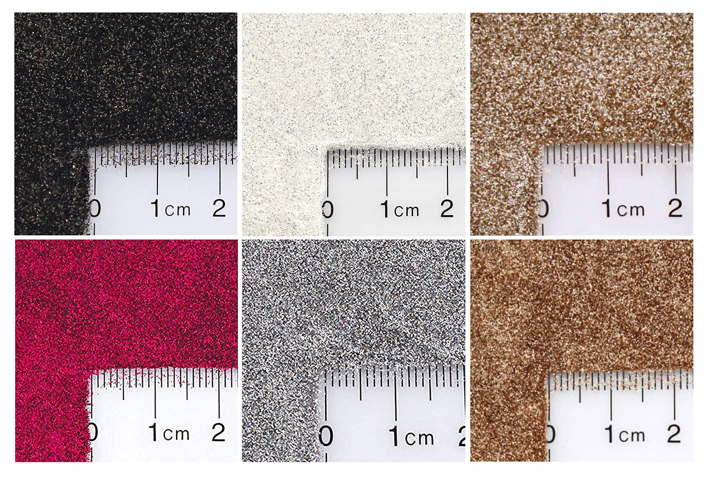 GLITTIES - Neutral Cosmetic Grade Glitter Powder Kit (6 Pk) - A Mix of Ultra Fine Glitter Powder Safe for Skin! Great for Makeup, Tattoos, Face, Lips