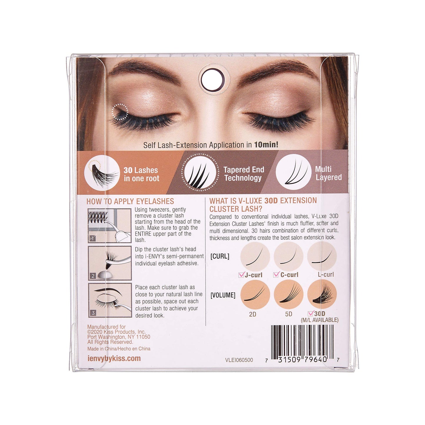 i•ENVY 30D Cluster Extension Medium (1 PACK, VLEI06)