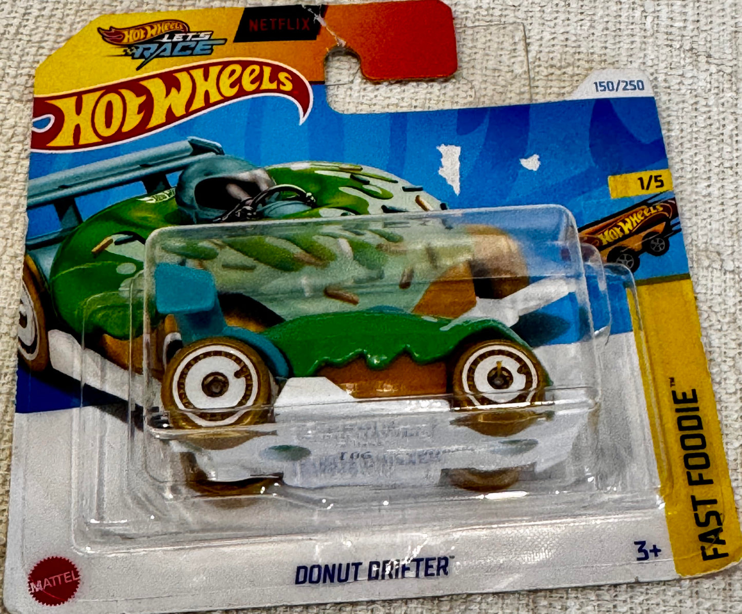Hot Wheels Donut Drifter Fast Foodie 1:64 Scale Diecast Car